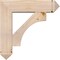Ekena Millwork Westlake Arts and Crafts Smooth Bracket w/ Offset Brace, Douglas Fir, 7 1/2"W x 28"D x 28"H BKT0806X28X28WTL03SDF - alternate 4